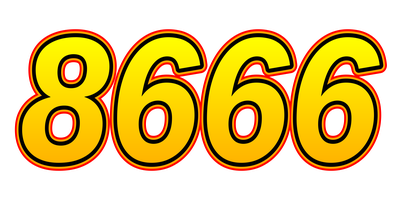 8666